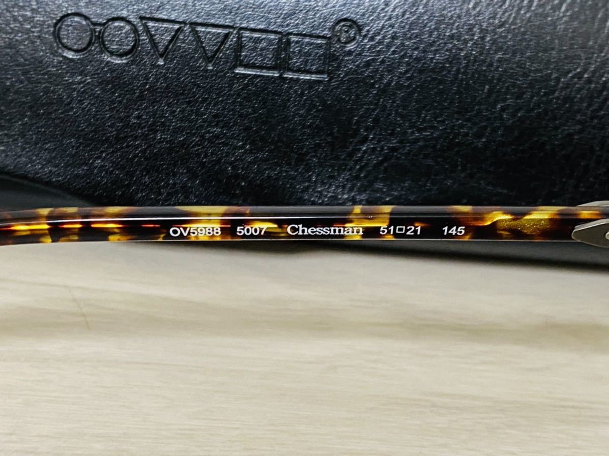 OLIVER PEOPLES オリバーピープルズ メガネフレーム OV5988 5007 Chessman★メタルフレーム 人気モデル 未使用 美品 _画像6