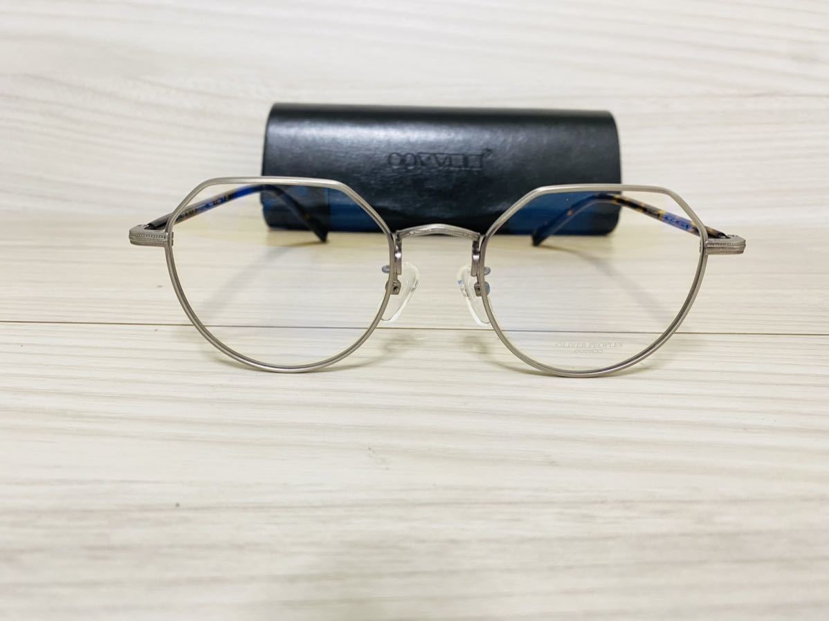 OLIVER PEOPLES オリバーピープルズ 眼鏡フレーム OV1216TD 5032 OP43-T★スクエア 鼈甲柄 未使用 美品_画像1