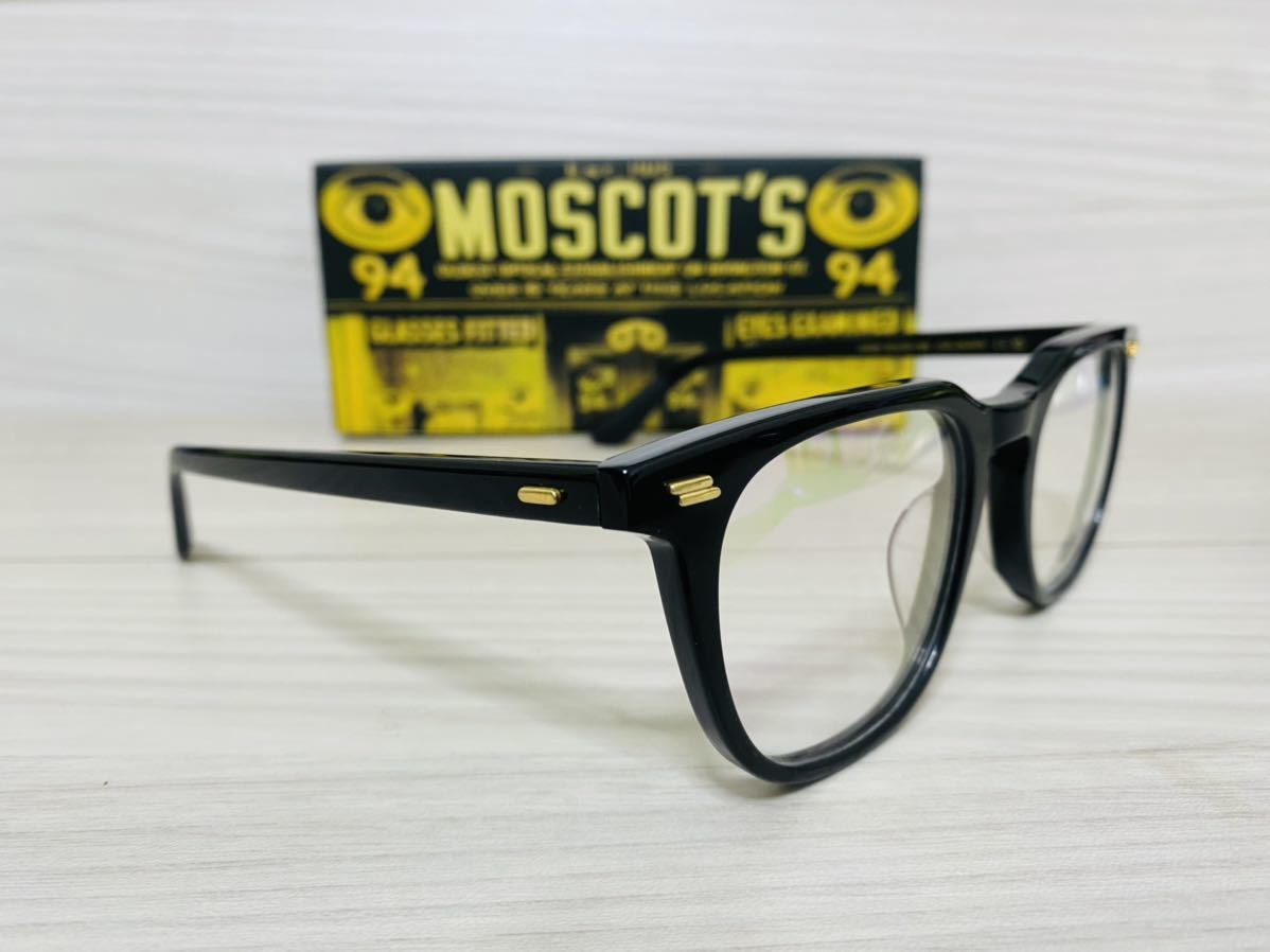 MOSCOT★モスコット★メガネフレーム★TATAH★伊達眼鏡 スクエア 鼈甲柄 未使用 美品_画像3