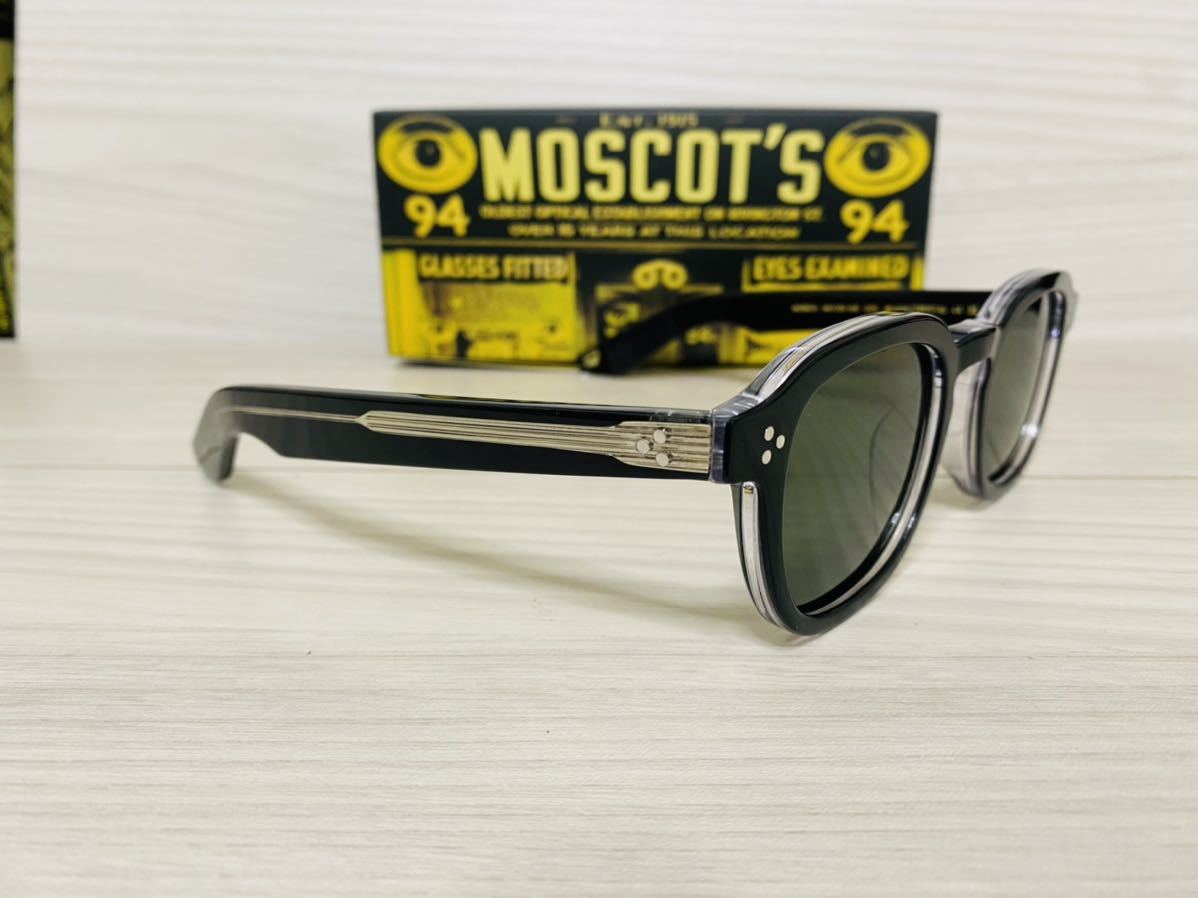 MOSCOT★モスコット サングラス★MOMZA★伊達眼鏡 スクエア ウェリントン★未使用 美品★_画像3