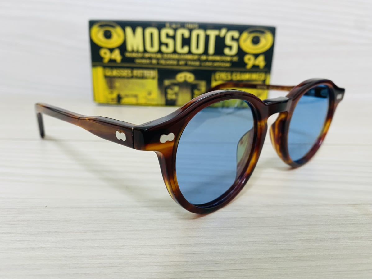 MOSCOT モスコット★ミルゼン★サングラス★MILTZEN★伊達眼鏡★ カラーレンズ 人気 ボストン ウェリントン 未使用 美品_画像3