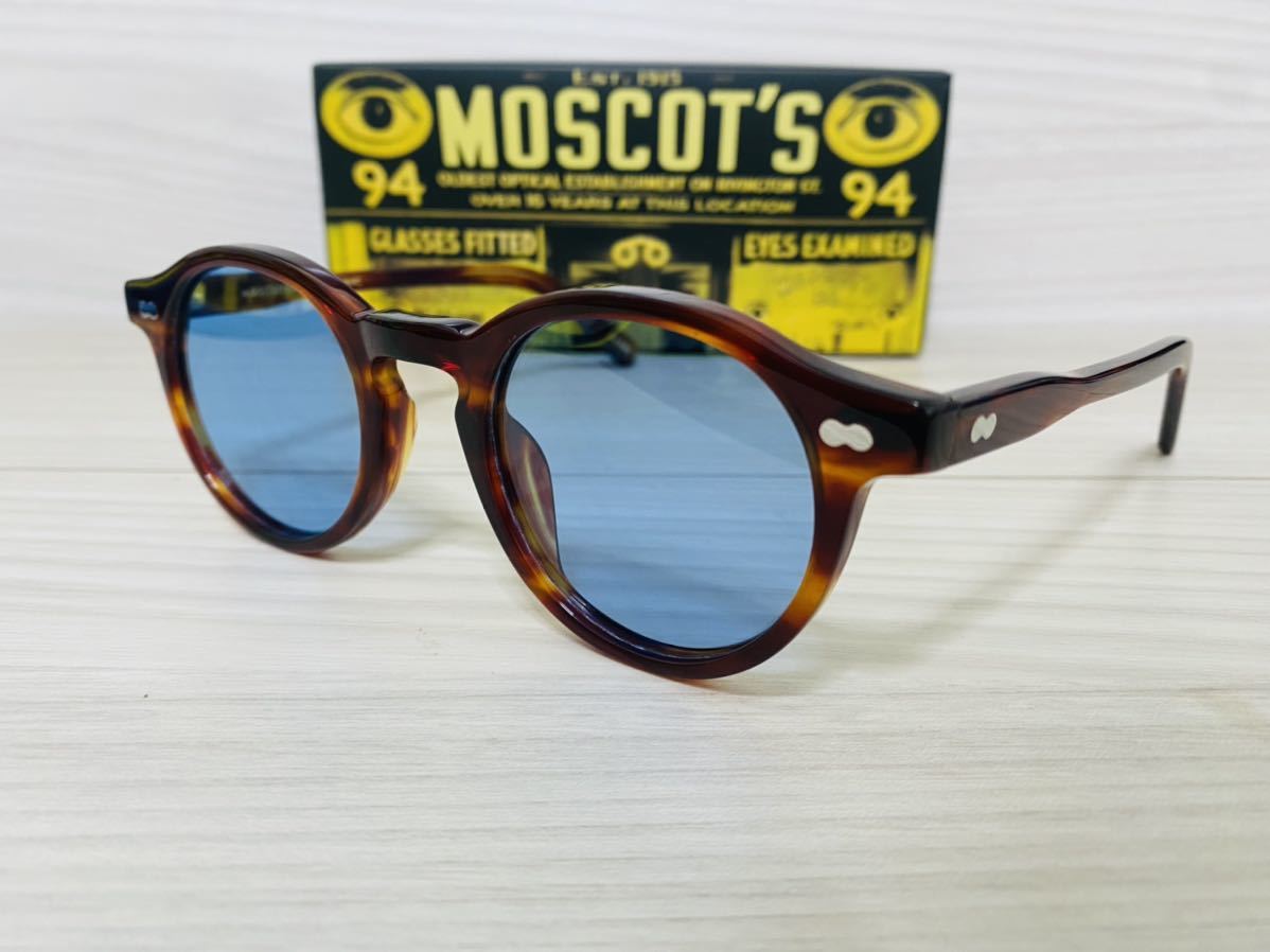 MOSCOT モスコット★ミルゼン★サングラス★MILTZEN★伊達眼鏡★ カラーレンズ 人気 ボストン ウェリントン 未使用 美品_画像2