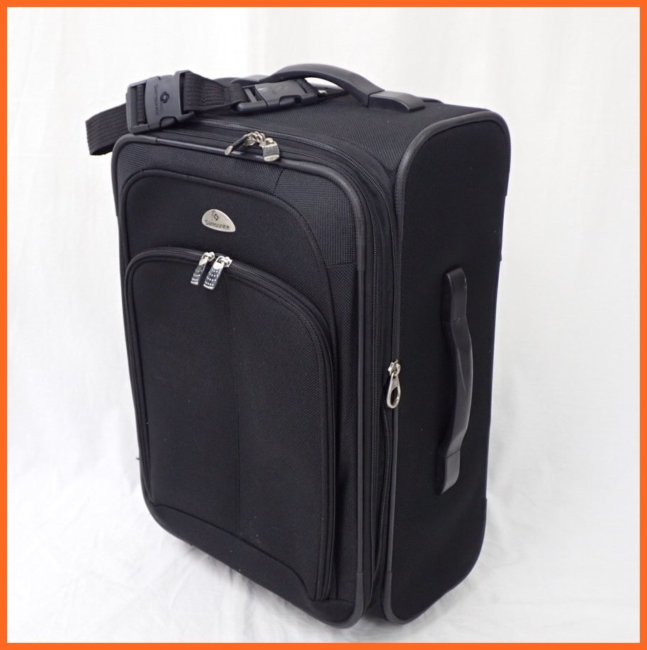 ★Samsonite/サムソナイト Aspire Lite キャリーケース ブラック/2輪/スーツケース&1287400197_画像1