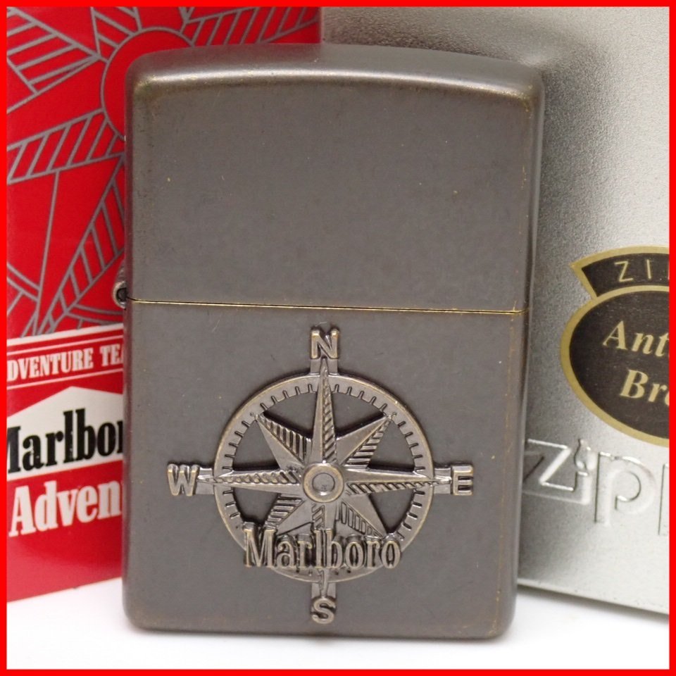 Marlboro ZIPPO コンパス ジッポ マルボロ ヴィンテージ 1円〜-