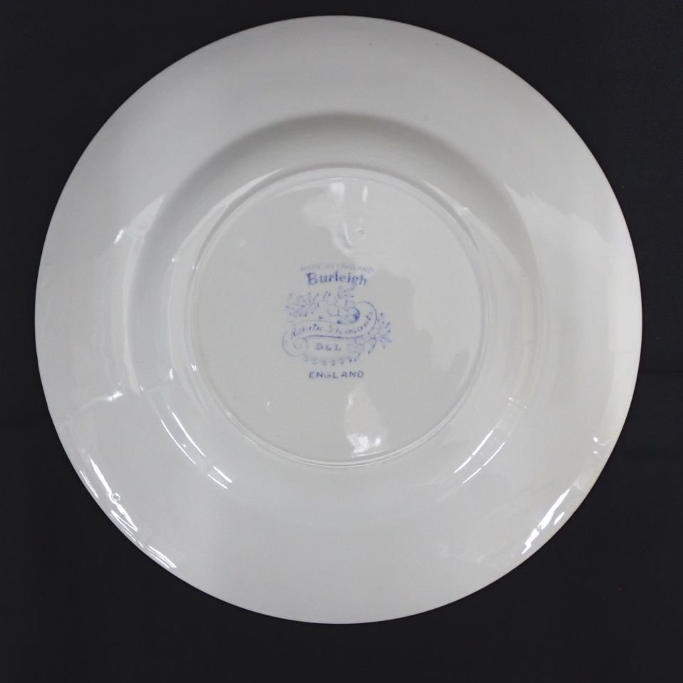 ★Burleigh/バーレイ ブルーアジアティックフェザンツ プレートM 22cm 2枚セット/陶磁器/食洗器・電子レンジ対応可能/皿/洋食器&1932500015_画像3