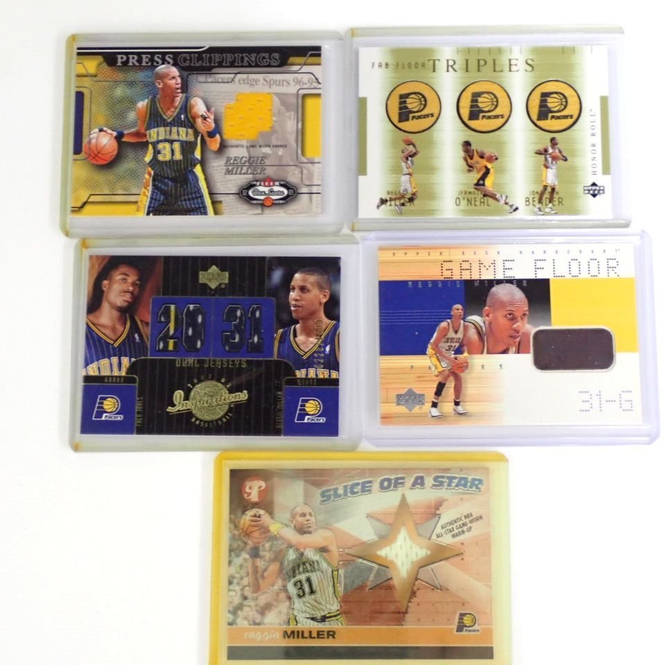 ☆1円 美品含む レジー・ミラー トレーディングカード 15枚セット/TOPPS/FLEER 他/スリーブ付き/NBA/バスケ/トレカ/まとめ&1559100149_画像6