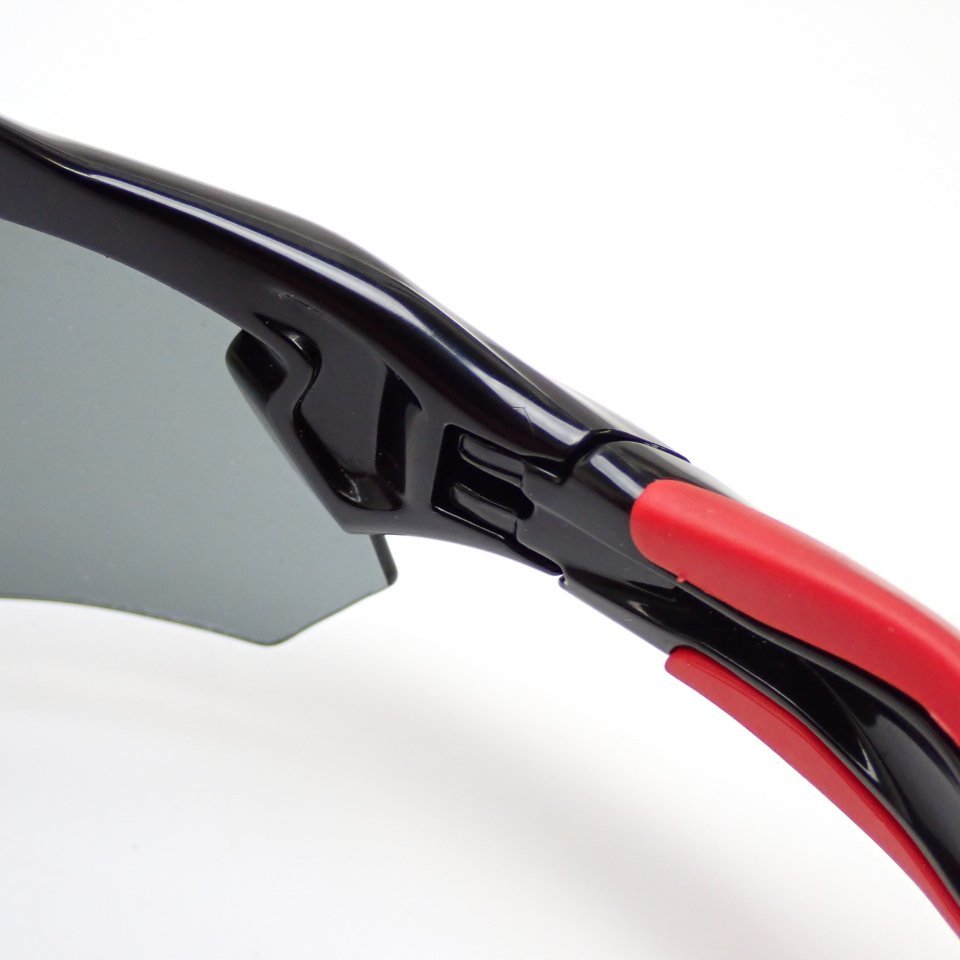 ★OAKLEY/オークリー RADAR EV PATH アジアンフィット スポーツサングラス OO9275-06/POLISHED BLACK/偏光レンズ/保管袋付き&1935800006_画像6