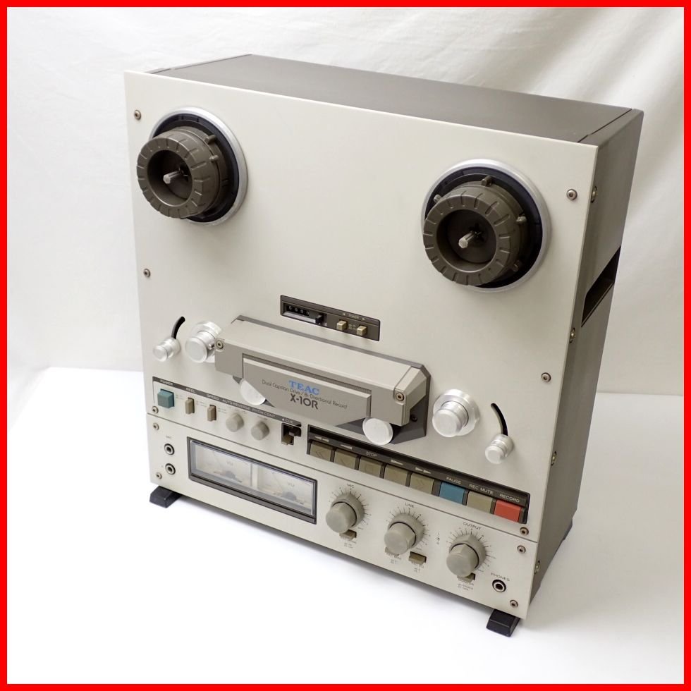 ☆TEAC/ティアック オープンリールデッキ X-10R/4トラック10号リール