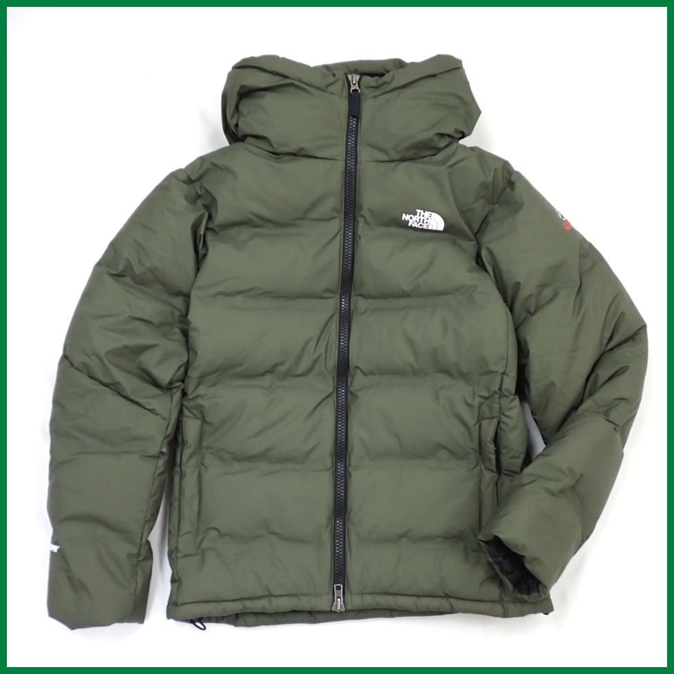 ◆THE NORTH FACE/ザノースフェイス ビレイヤーパーカ メンズXS/オリーブグリーン/ナイロン/ダウンジャケット/ND91550&1111103219_画像1