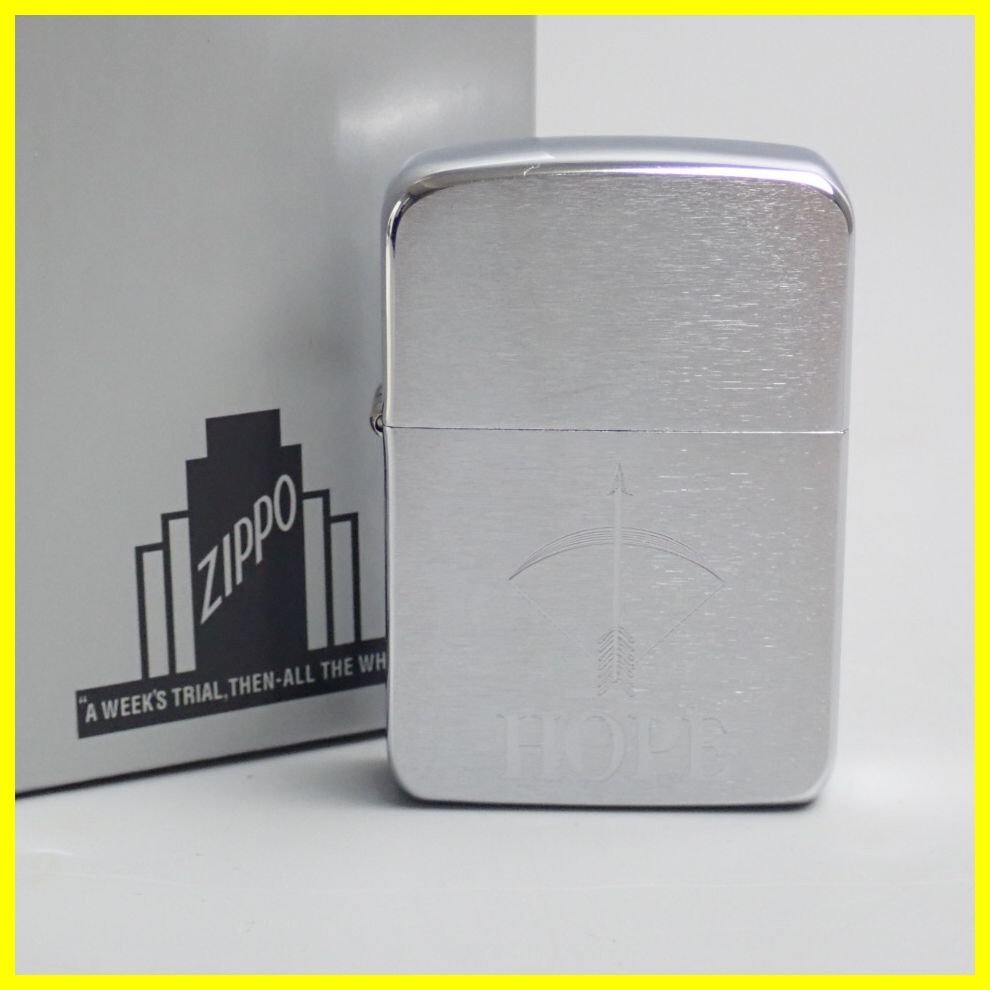 ★未使用 Zippo/ジッポー ホープ 1941 復刻初期モデル アロー オイルライター/JTキャンペーン懸賞品/2001年/ヴィンテージ&1903200041_画像1