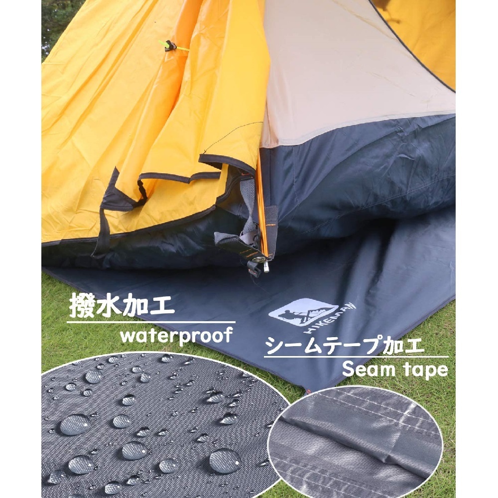 HIKEMAN тент на землю палатка сиденье шестиугольник сиденье для отдыха водонепроницаемый палатка коврик Hexagon место хранения сумка имеется колок имеется 117S размер 