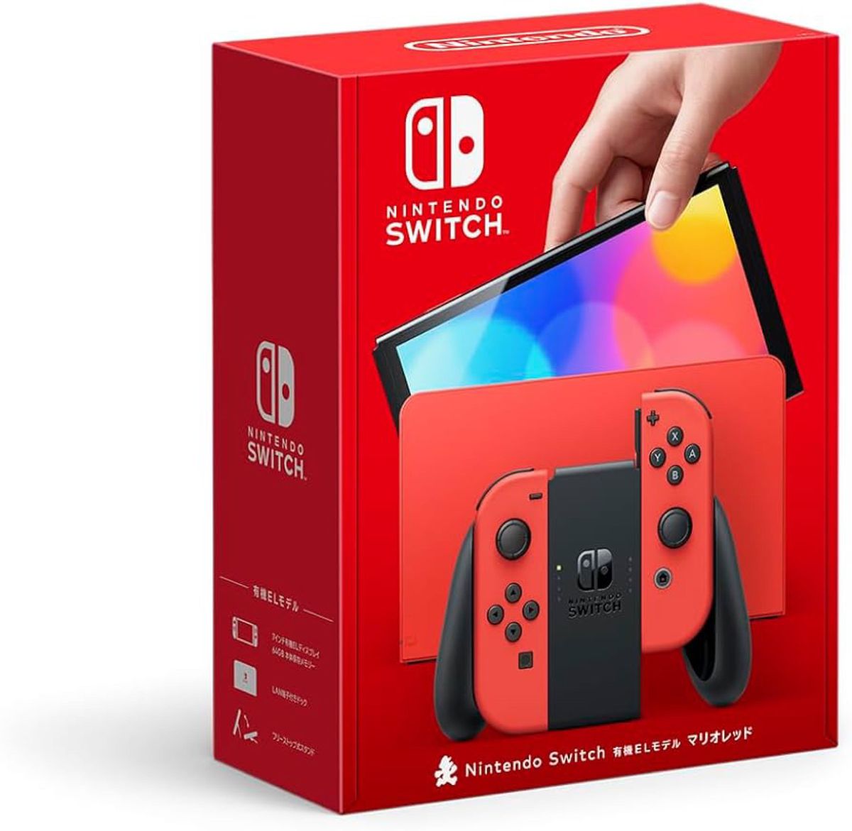 Nintendo Switch 有機ELモデル マリオ 2台セット スイッチ 本体 最短