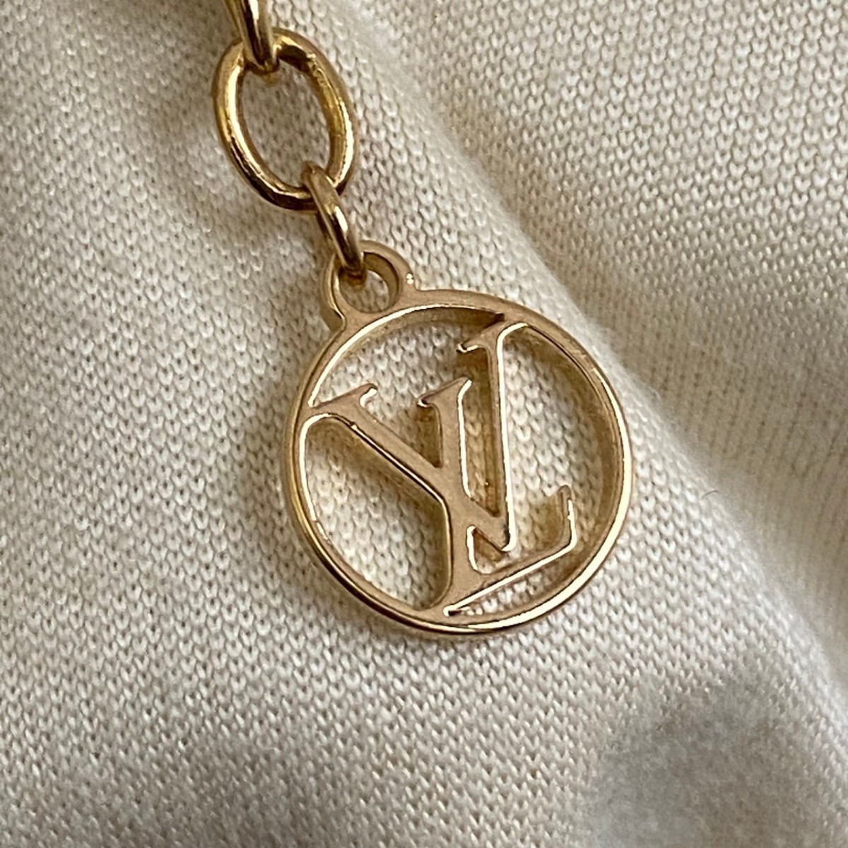 1021　LOUISVUITTON　ルイヴィトン　ブレスレット・LV アイコニック　M1008A　ゴールド　ピンク　bracelet