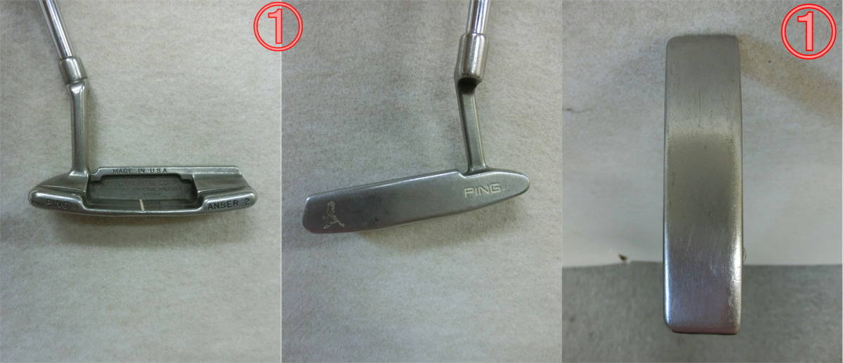 E828　ピン PING ホンマ HONMA 等 　パター１０本セット_画像3