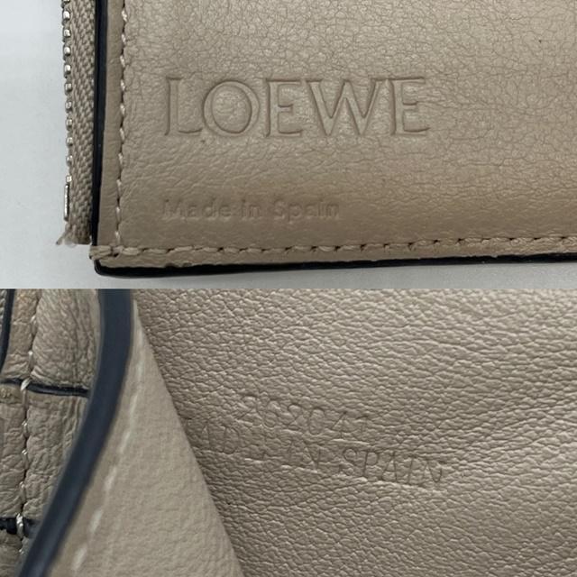 ロエベ LOEWE 現行 折り財布 アナグラム スモールバーティカル