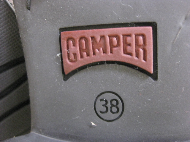 CAMPER カンペール ロングブーツ 38 ブラウン 直接引取（東大阪）歓迎_画像6