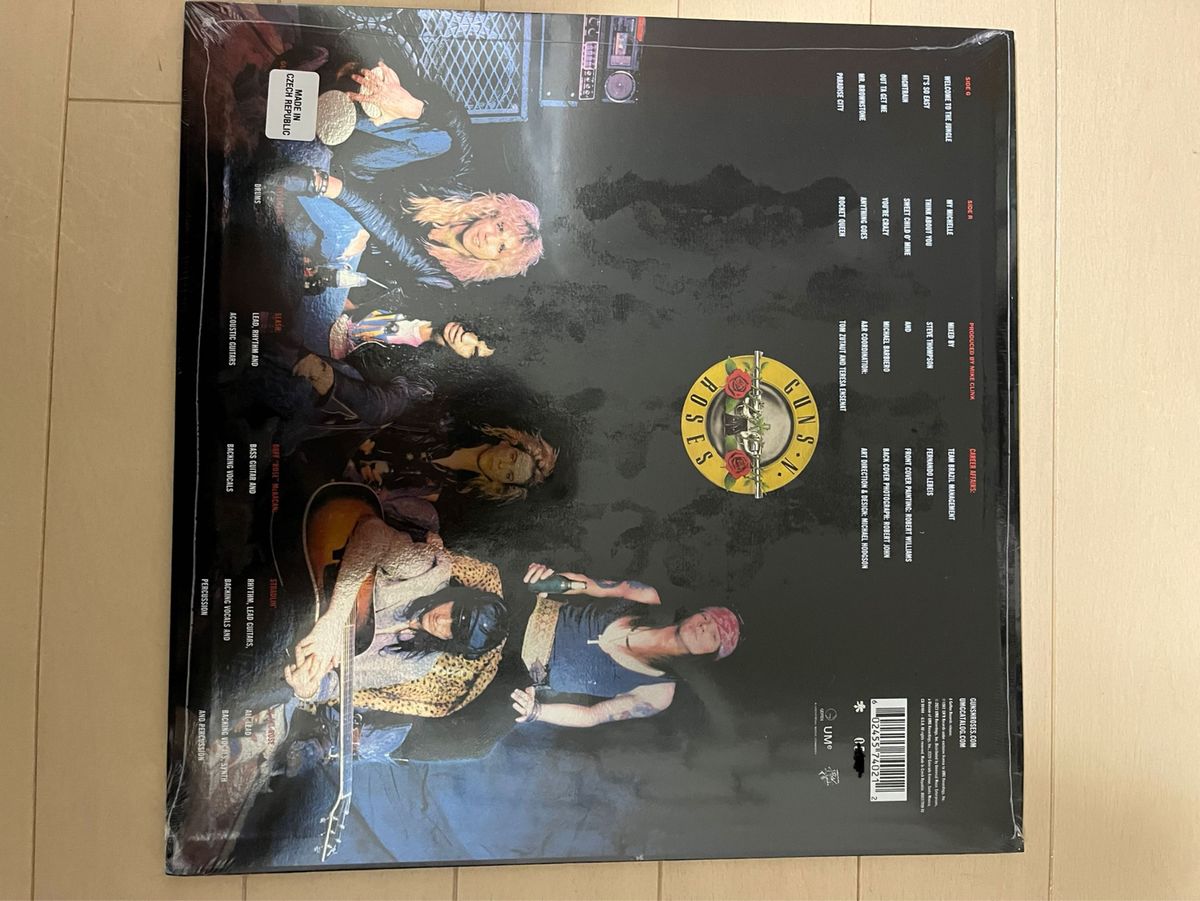 《FC限定3,000》GUNS N' ROSES appetite for destruction ガンズ アペタイト　発禁ジャケ