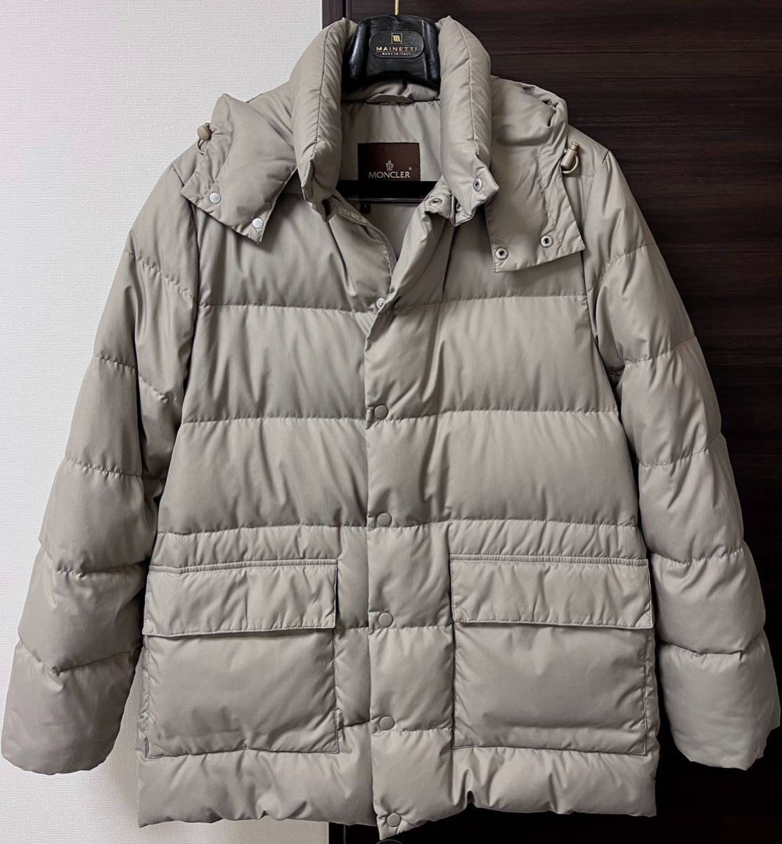 美品 モンクレール 茶タグ MONCLER ダウンジャケット パリス PARIS 1 L