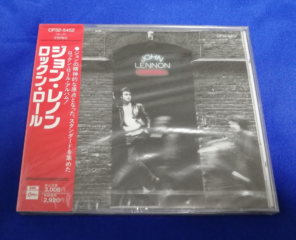 ジョン・レノン CD「ロックン・ロール」赤帯 (旧規格 廃盤商品 消費税表示)　未開封 (新品)  型番：CP32-5452