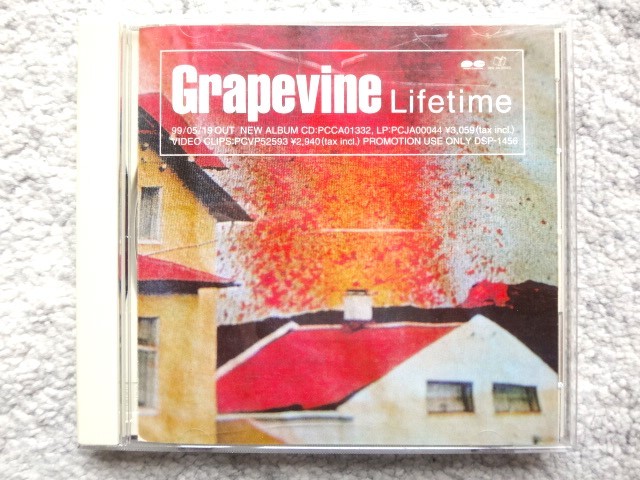 D【 GRAPEVINE グレイプバイン / LIFETIME 】CDは４枚まで送料１９８円の画像1