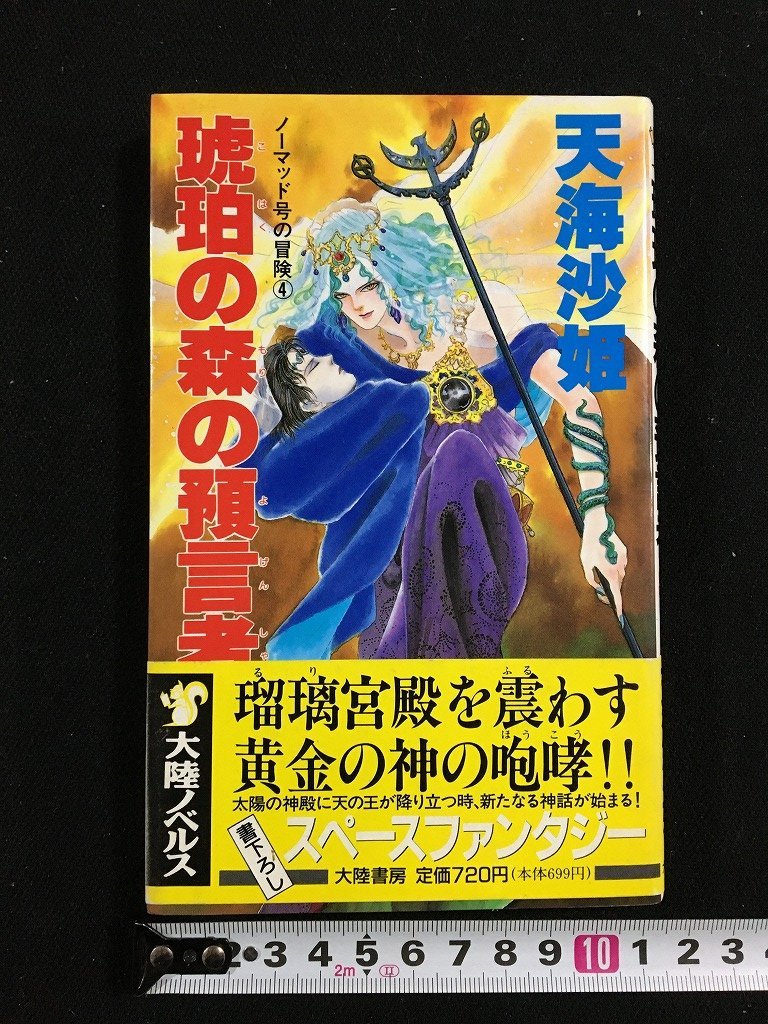 ｔｋ□　天海沙姫著　ノーマット号の冒険4　『琥珀の森の預言者』大陸書房　1991年初版　/ｂ25_画像1