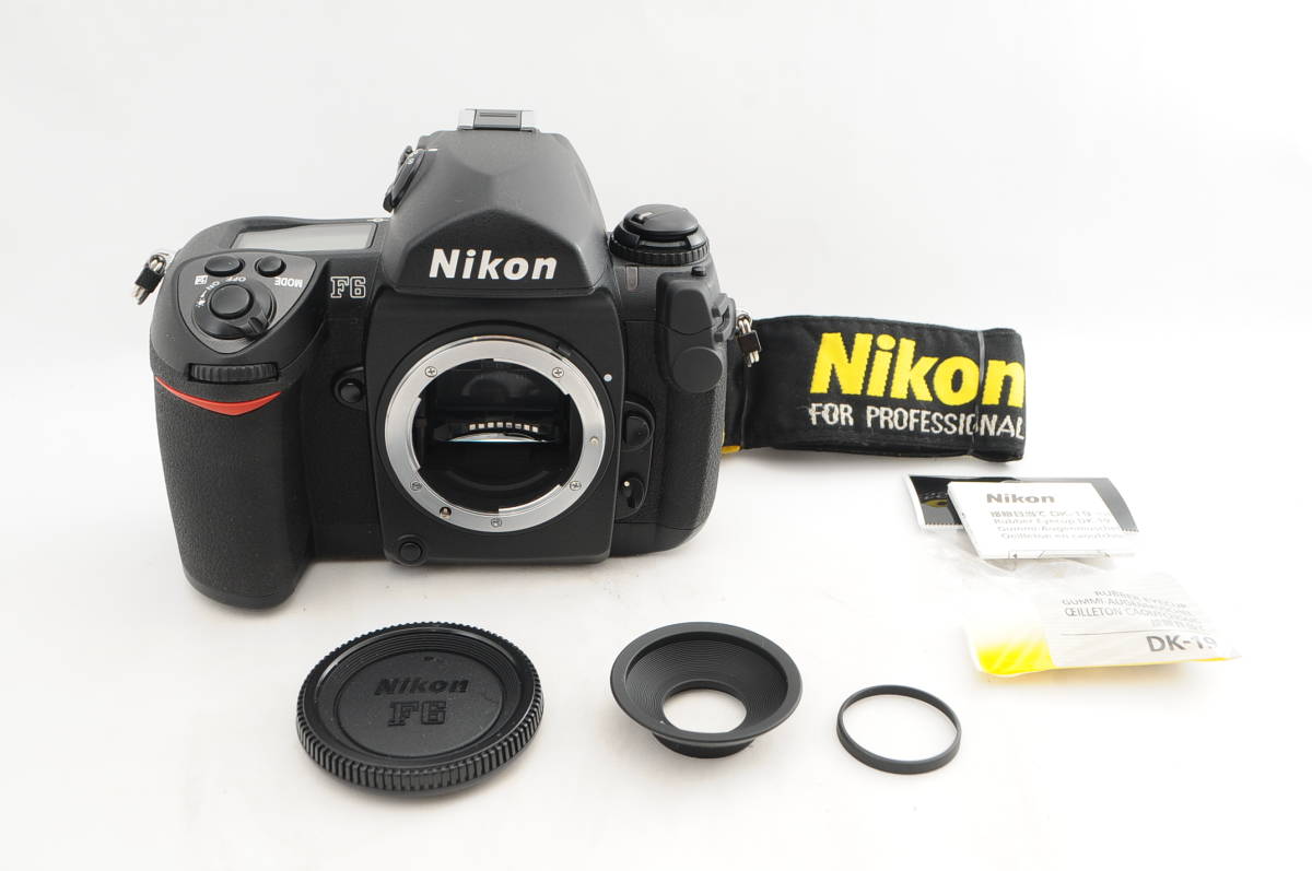 ★超美品★ NIKON ニコン F6 ボディ 付属品付★清潔感溢れる綺麗な外観! ファインダー内カビ・クモリなし! 細かく動作確認済!_画像1