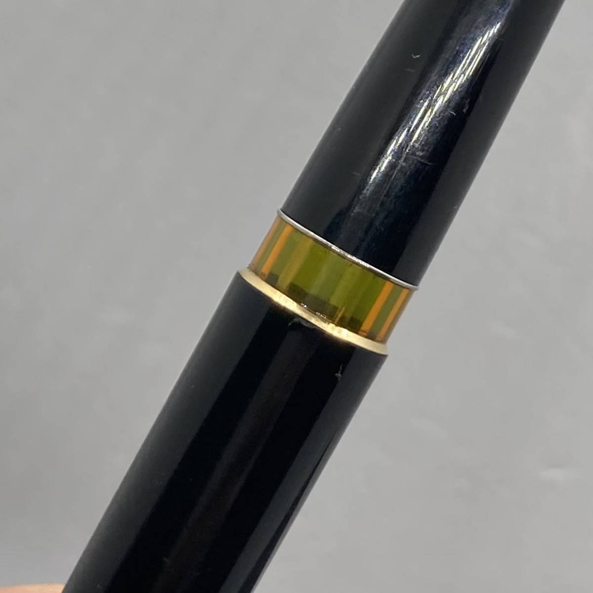 PE891□MONTBLANC モンブラン 万年筆 MEISTERSTUCK マイスター シュテュック No.72 ブラック×ゴールド 筆記未確認_画像10