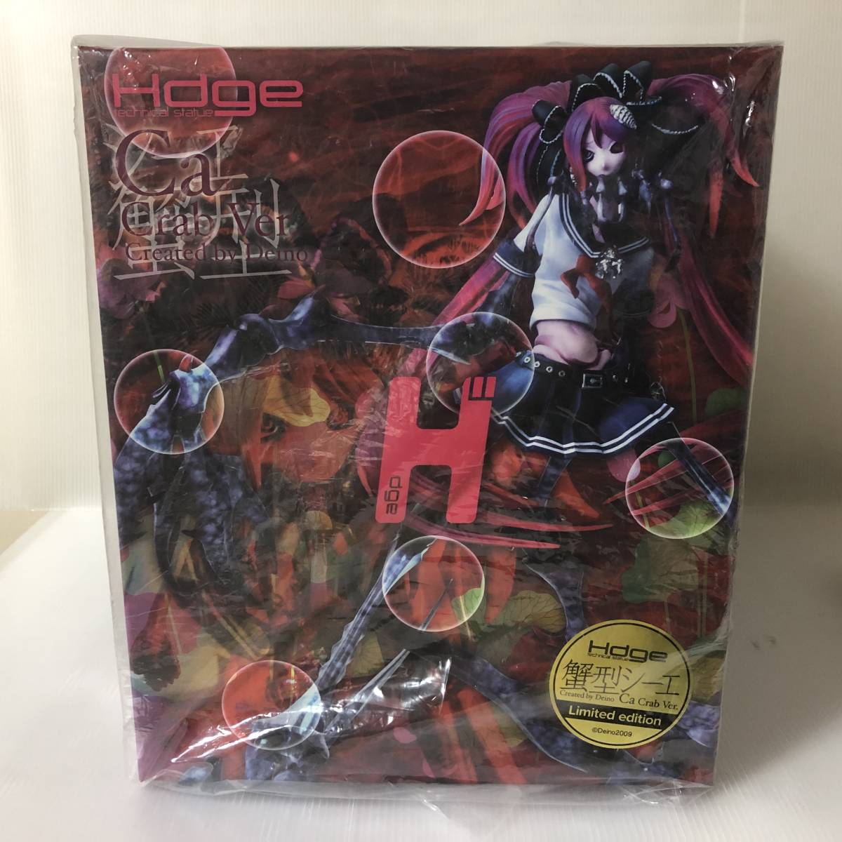 【在庫残１点】 ユニオンクリエイティブ Hdge technical statue No.7 Ca 蟹型シーエ Limited ver. フィギュア_画像1