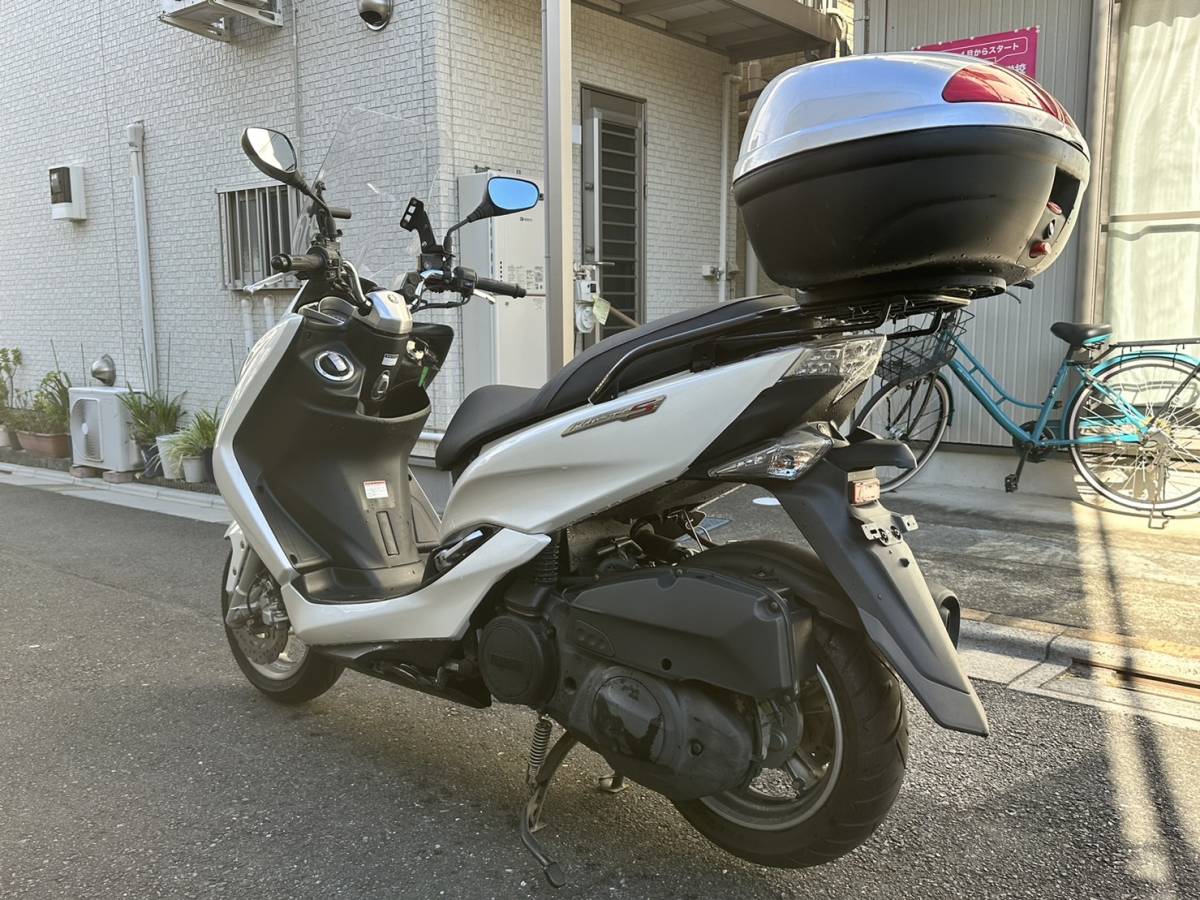 １円スタート マジェスティ155S SG28J 9090km ETC付き　プチ自賠責保険　令和6年2月19日_画像6