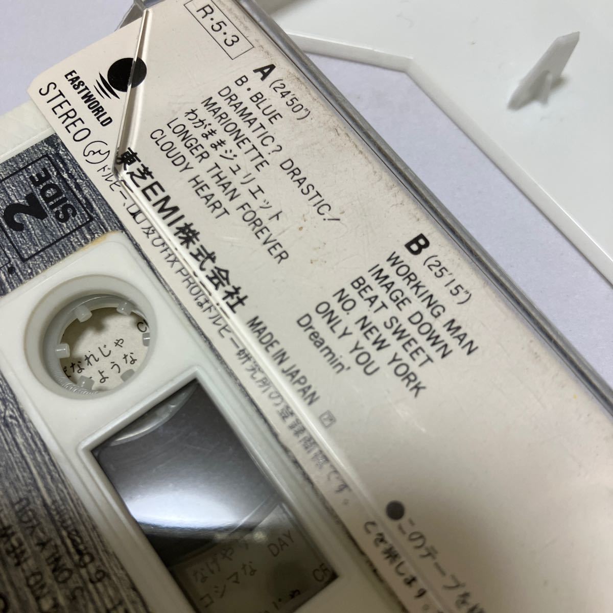 【国内盤邦楽カセットテープ】BOOWY／LAST GIGS／LIVE AT TOKYO DOME BIG EGGAPRIL 4.5 1988／歌詞カード付き／高音質XDR仕様テープ_画像7