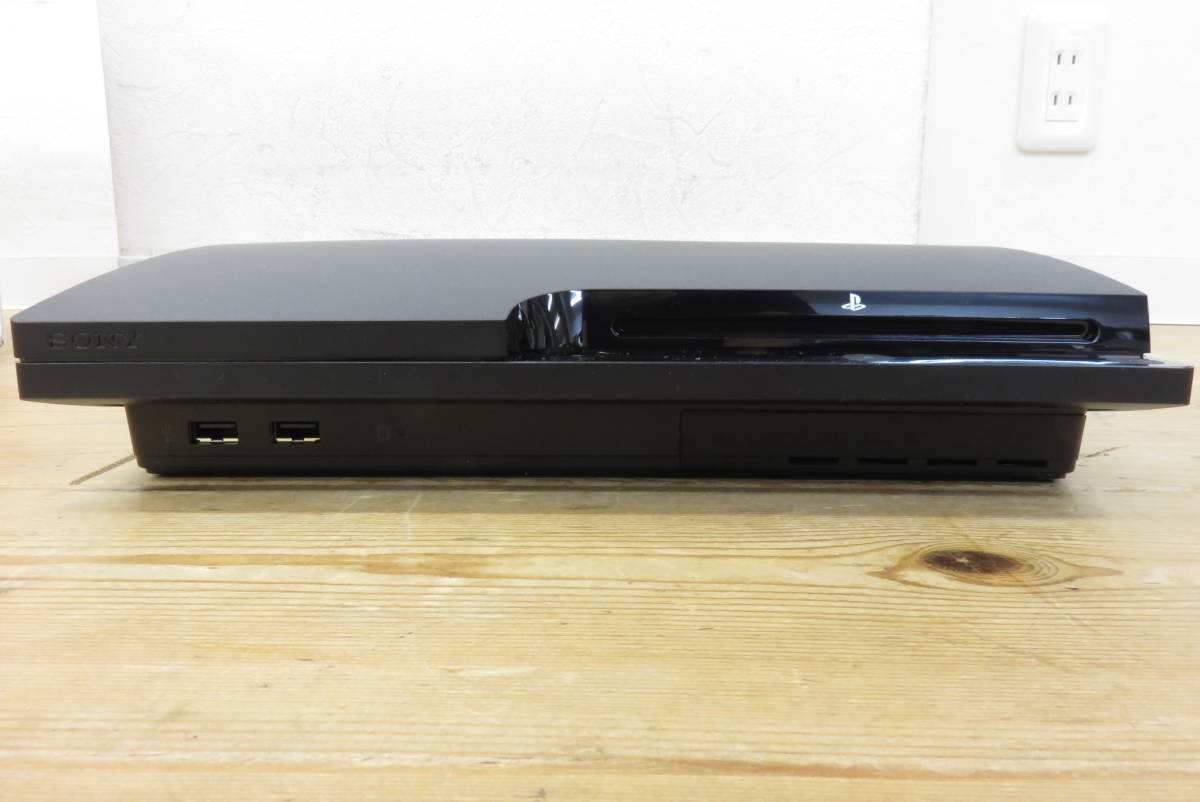 00006 ロ511-327　PS3　CECH-3000A　プレステ3　160GB　ブラック　PlayStation 3　本体 コントローラー　ゲーム機　中古品　ヤ100_画像3