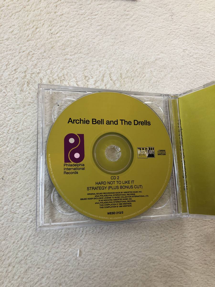 3in2CD.ARCHIE BELL & THE DRELLS 【送料無料】WHERE WILL YOU GO WHEN THE PARTY'S OVER + HARD NOT TO LIKE IT + STRATEGY (3 ON 2)