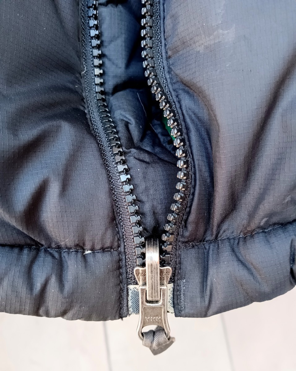 ☆1円スタート☆THE NORTH FACE ノースフェイス ヌプシ ダウンベスト メンズ XL ブラック 黒 700フィル アウトドア ダウン _画像7