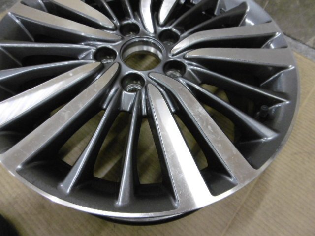 ■B-1289■☆アルミ ホイール 1本のみ■ホンダ純正 RC1 オデッセイ■17x7J PCD114.3 x5H +55■17インチ■O-30_画像2