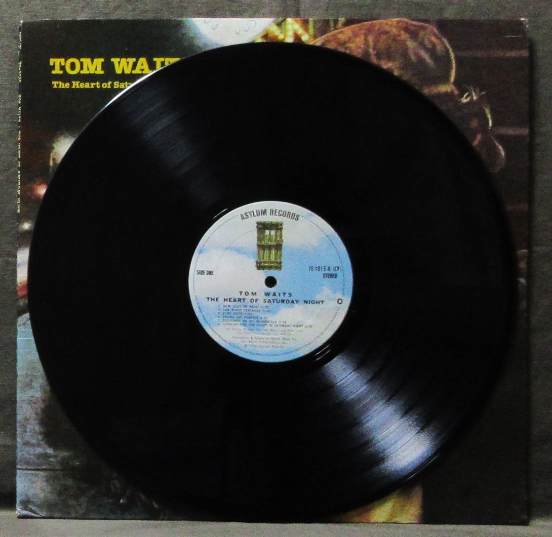 (LP) US/ASYLUM トム・ウェイツ [THE HEART OF SATURDAY NIGHT] TOM WAITS/土曜日の夜/歌詞カード/1974年/7E-1015_画像4