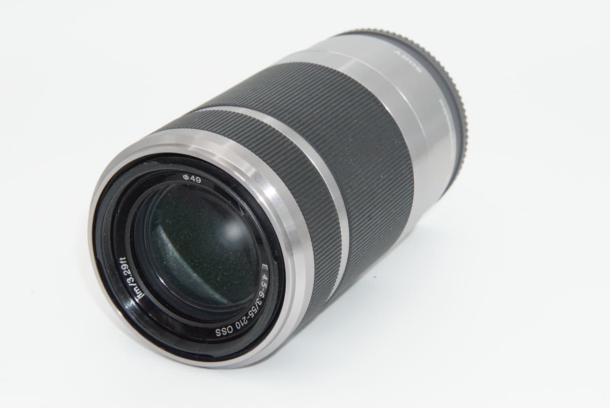 SONY デジタル一眼レフα用標準レンズ E55-210mm F4.5-6.3 OSS SEL55210 Eマウント 交換レンズ_画像7