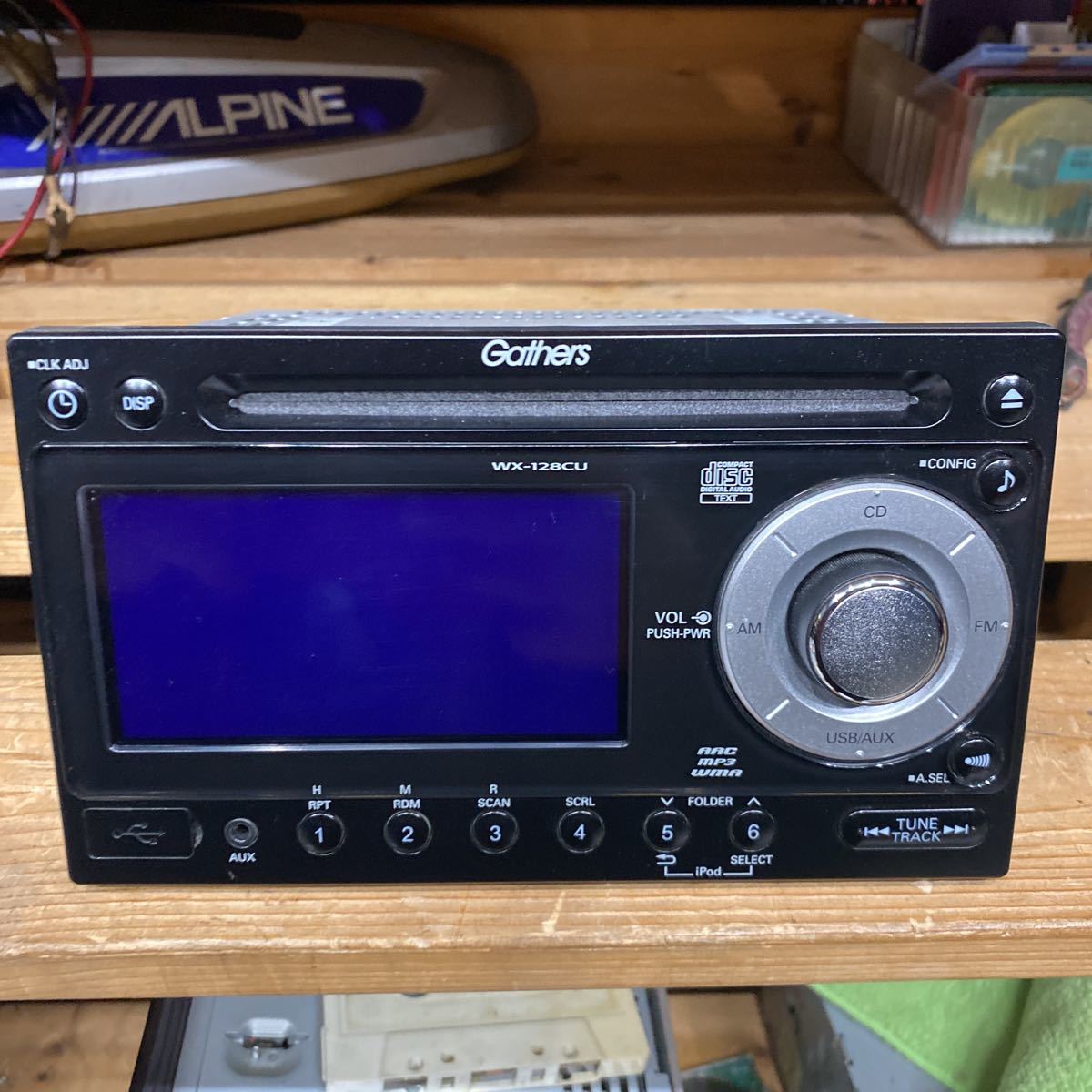 ホンダ純正　Gathers CD/USB/AUX WX-128CU_画像8