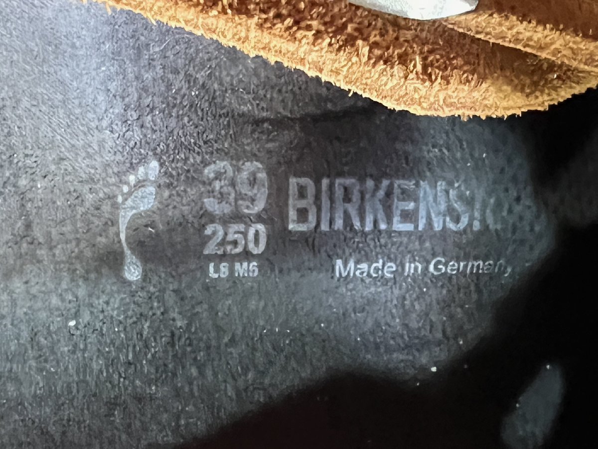 送料込 ビルケンシュトック BOSTON ナロー幅 25cm ミンク ドイツ製 BIRKENSTOCK ボストン 39_画像5