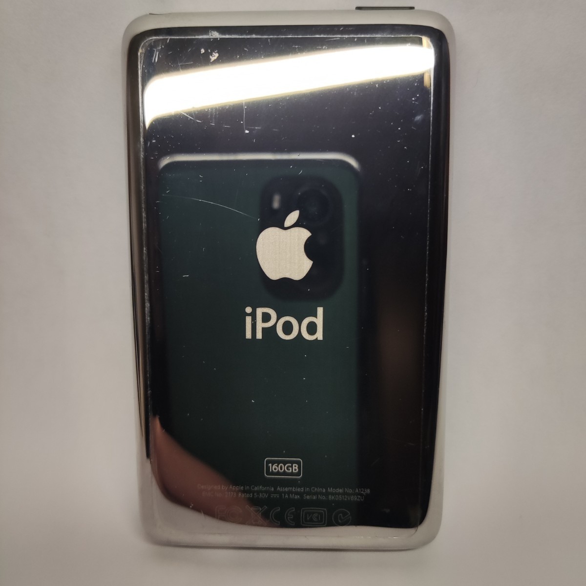 【美品】iPod classic 160GB ブラック black BK001_画像2