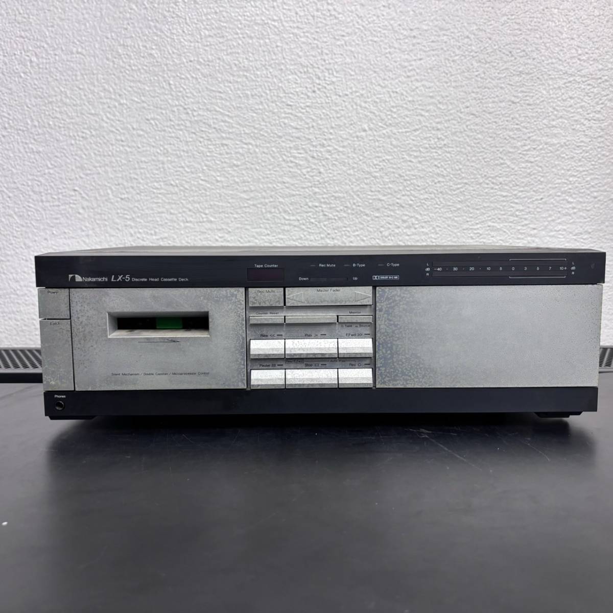 1スタ【通電OK】Nakamichi ナカミチ LX-5 カセットデッキ オーディオ機器 中古_画像2