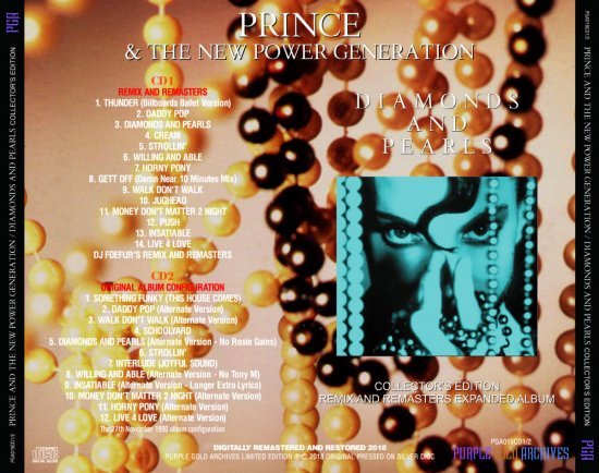 PRINCE & THE NEW POWER GENERATION / DIAMONDS AND PEARLS : COLLECTOR'S EDITION(2CD)_画像2
