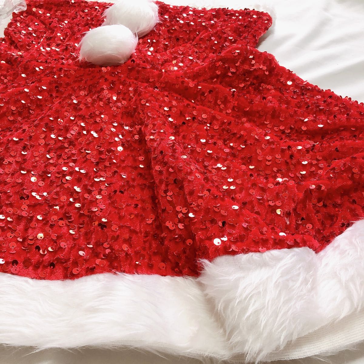 サンタガール クリスマス コスプレ サンタ バニーガール ドレス コスチューム 衣装 サンタコス キラキラ 目立つ ダンス 可愛い