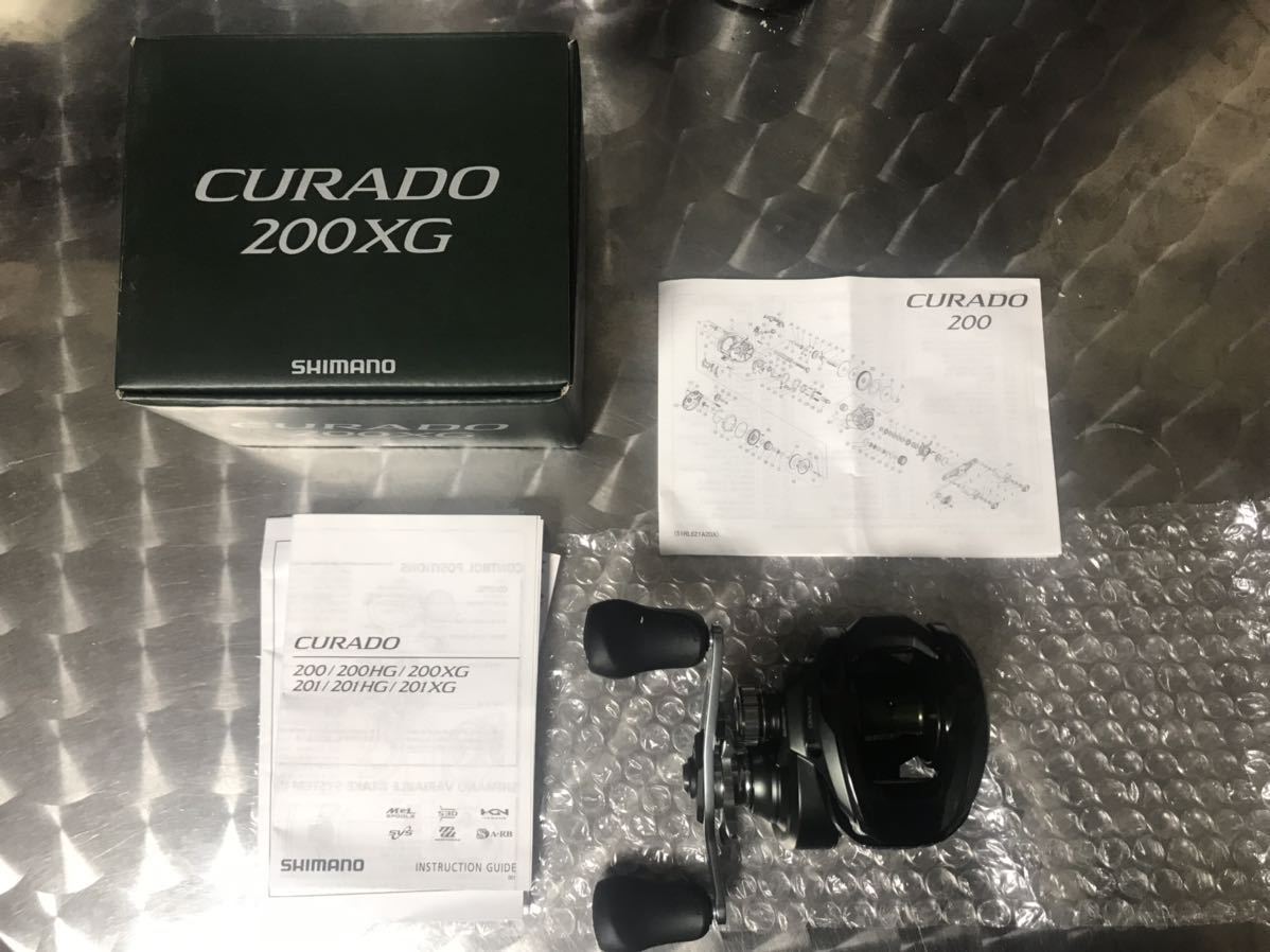 新品未使用 即納 SHIMANO US シマノ 23 CURADO 200 M XG 日本未発売 23クラド 20メタニウム 23アンタレスDC MD_画像1