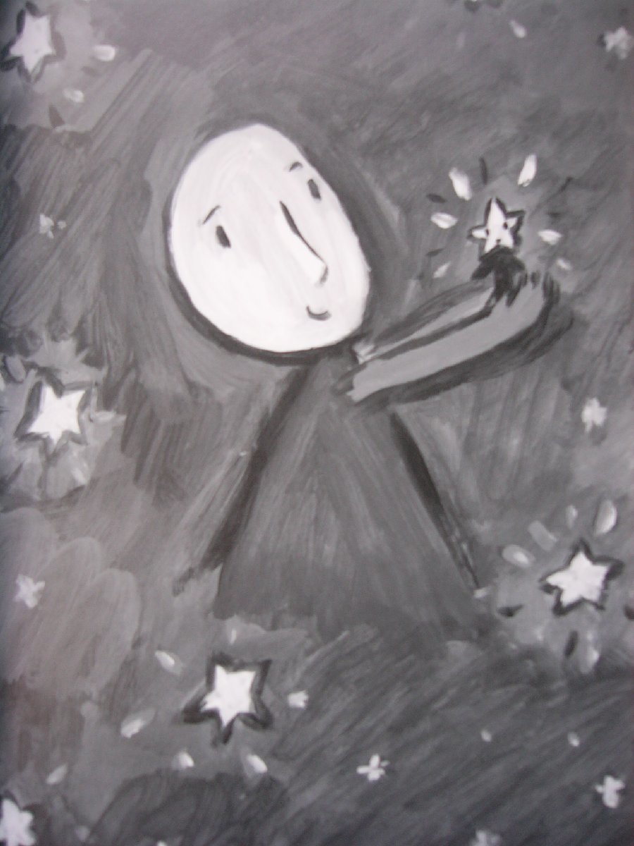「ちいさな星の子と山ねこ」にしまき　かやこ (作・絵)　絵本日本こぐま社_画像4