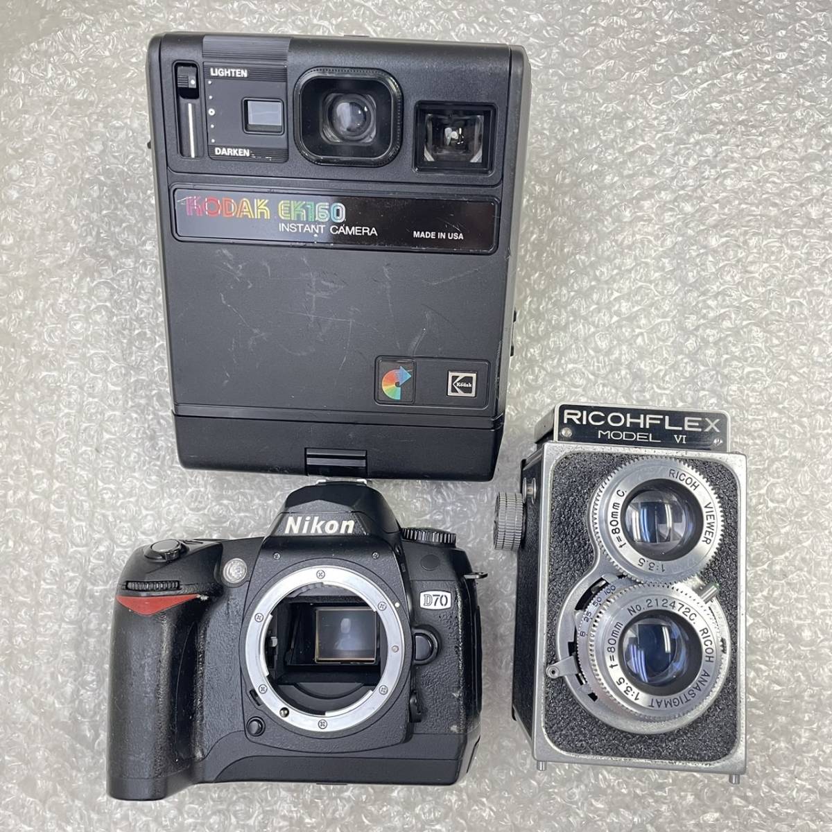 B121(10800)-119　カメラ レンズ まとめ　約10Kg　状態様々 部品取り Konica OLYMPUS Nikon　他_画像2