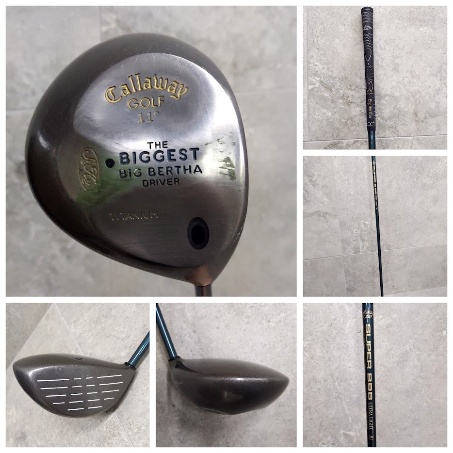 S897(114)-403/YK0　11点まとめ　クラブ　Callaway　キャラウェイ　3.4.5.6.7.8.9.P.A.S.11°　ゴルフ　アイアン　ドライバー_画像10