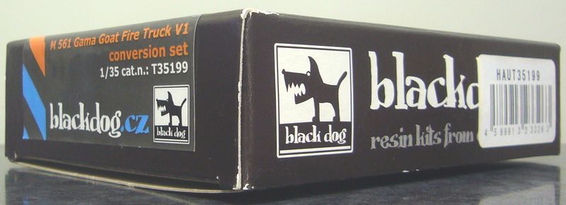 BLACK DOG☆T35199 M561 ガマゴート消防車V1 改造セット　1/35　タミヤ用_画像2