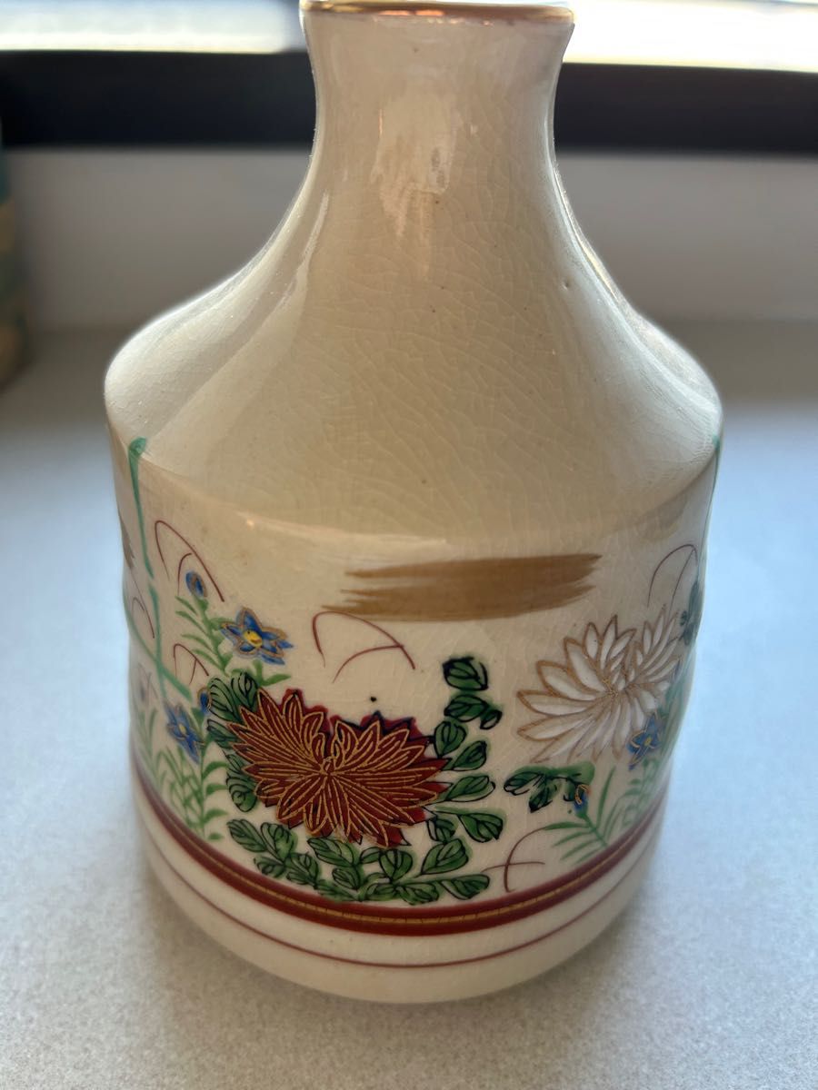 九谷焼　花瓶　灰皿　セット
