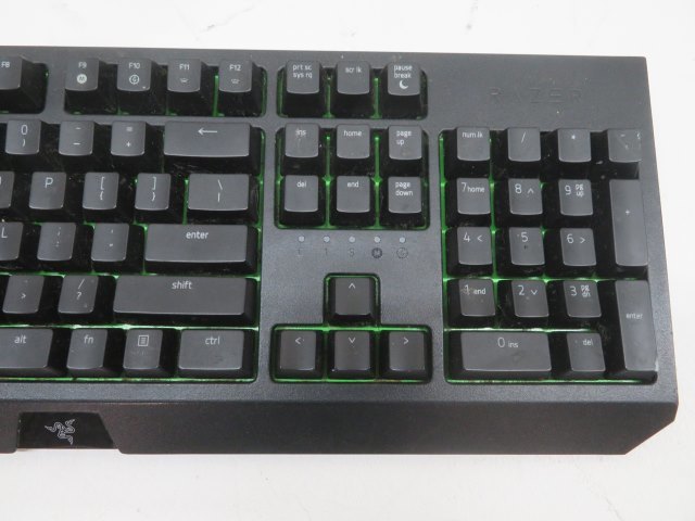 ★RAZER RZ03-0263 メカニカルゲームキーボード BlackWidow Essential 有線 USB ゲーミング レイザー PC用品 USED 87662①★！！_画像6