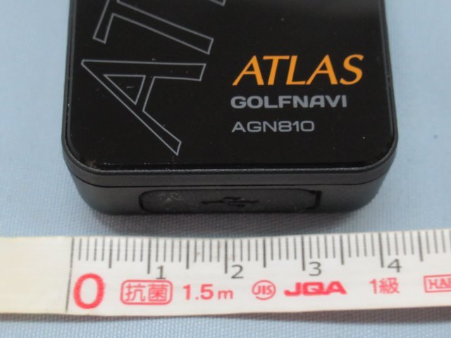 ■YUPITERU AGN810 ゴルフナビ ATLAS ユピテル アトラス ゴルフ用GPS ゴルフ用品 カバー付き USED 87782■！！_画像9